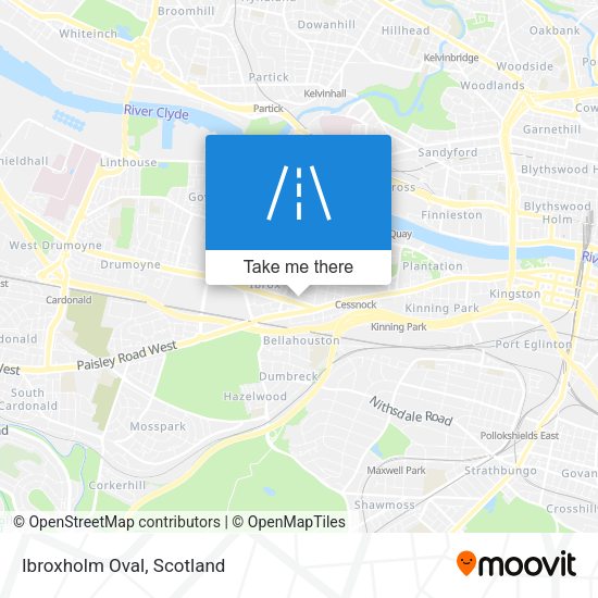 Ibroxholm Oval map