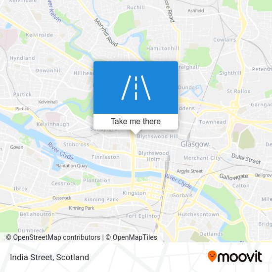 India Street map