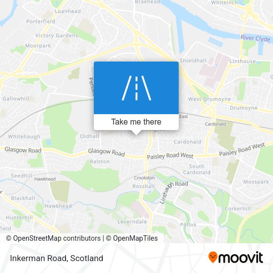 Inkerman Road map