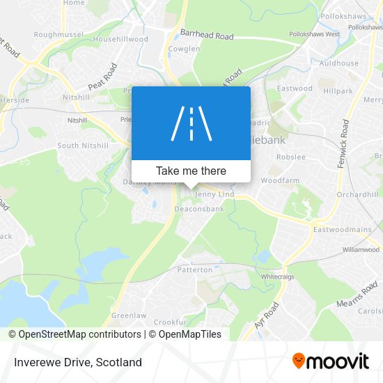 Inverewe Drive map