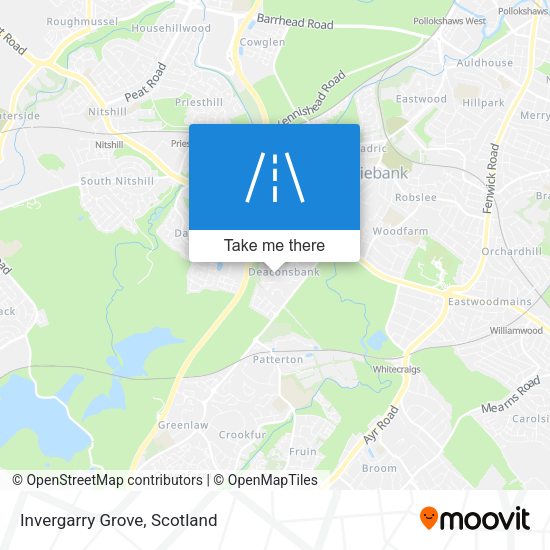 Invergarry Grove map
