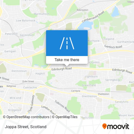 Joppa Street map