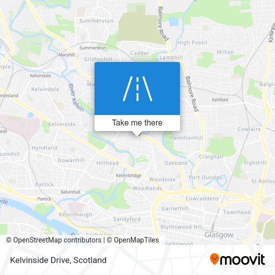 Kelvinside Drive map
