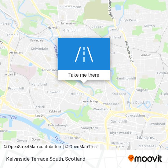 Kelvinside Terrace South map