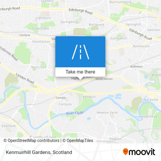 Kenmuirhill Gardens map