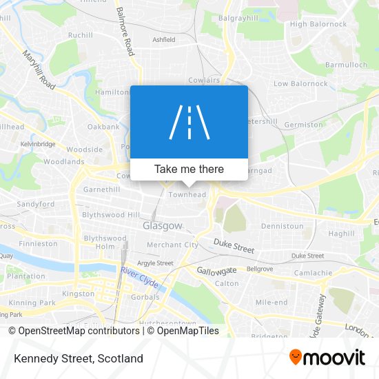 Kennedy Street map