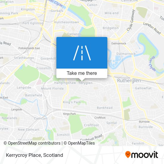 Kerrycroy Place map