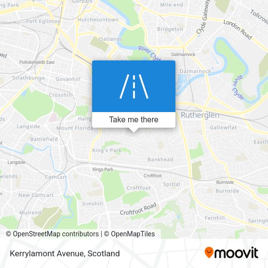 Kerrylamont Avenue map