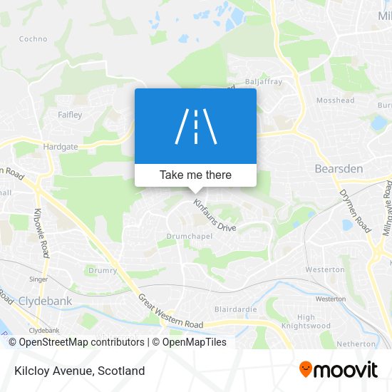 Kilcloy Avenue map