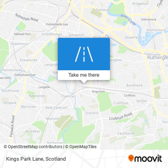 Kings Park Lane map