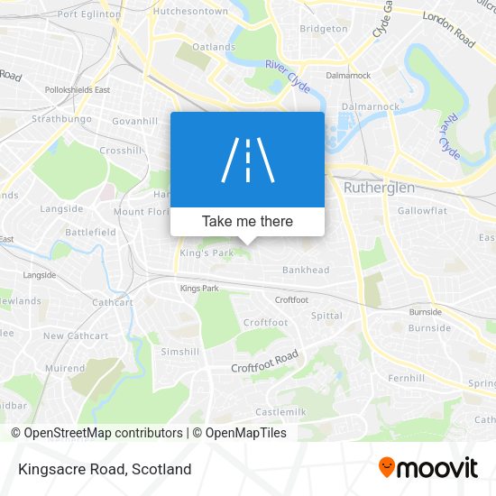 Kingsacre Road map