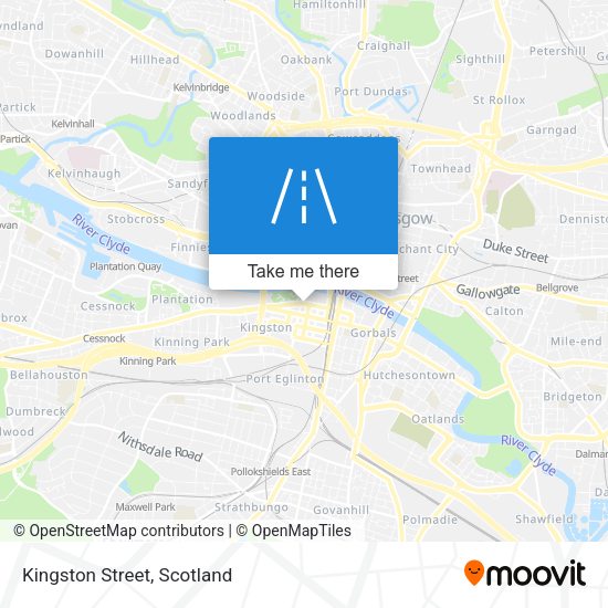 Kingston Street map