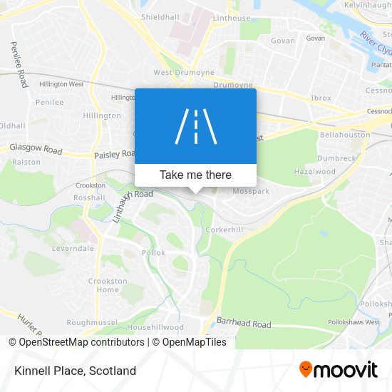 Kinnell Place map