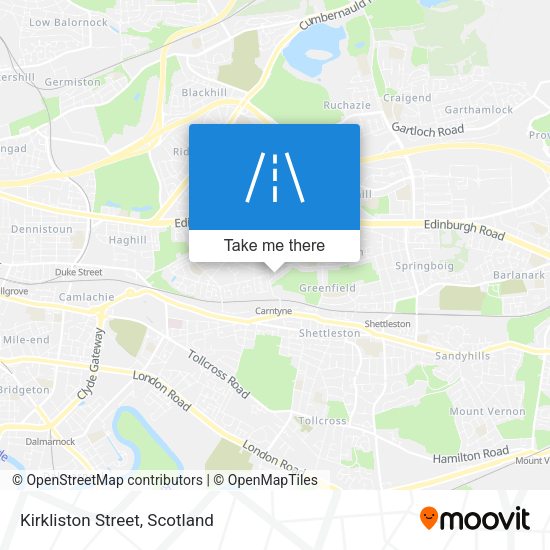 Kirkliston Street map