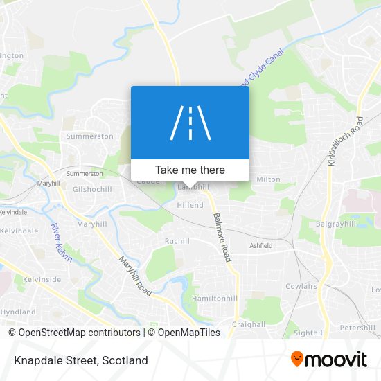 Knapdale Street map