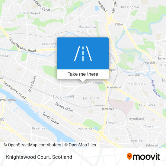 Knightswood Court map