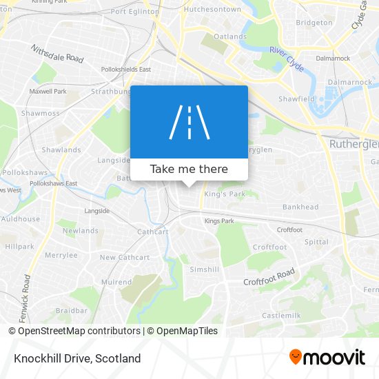 Knockhill Drive map
