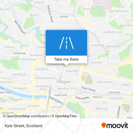 Kyle Street map