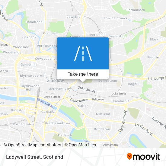 Ladywell Street map