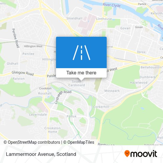 Lammermoor Avenue map