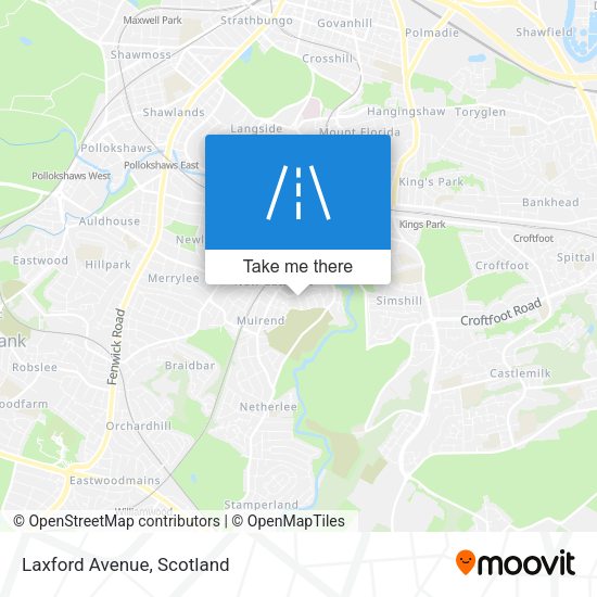 Laxford Avenue map