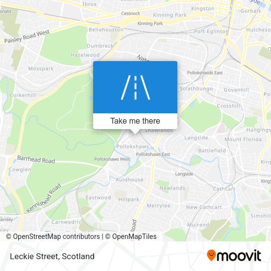 Leckie Street map