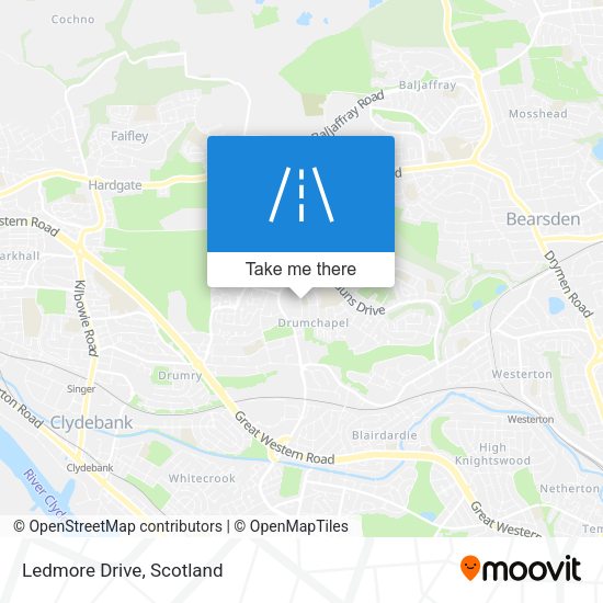 Ledmore Drive map