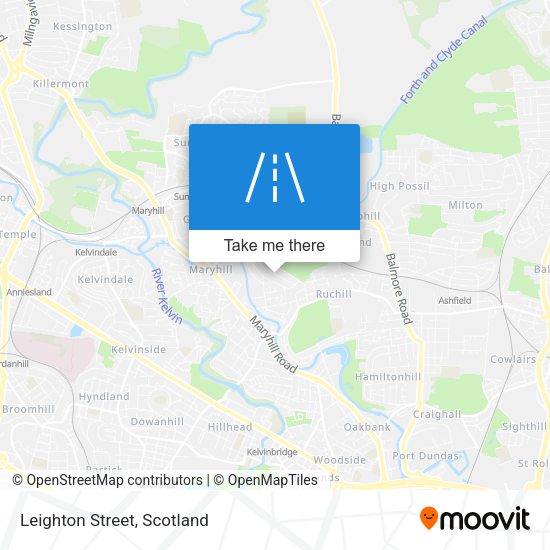 Leighton Street map