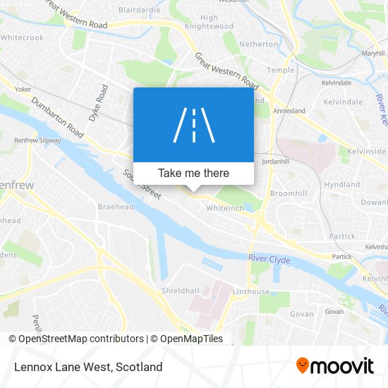 Lennox Lane West map