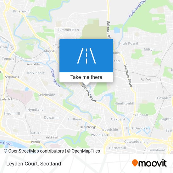Leyden Court map