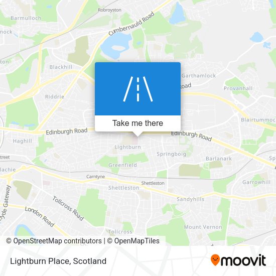 Lightburn Place map