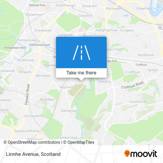 Linnhe Avenue map