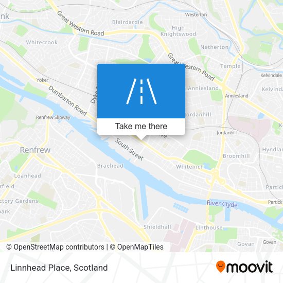 Linnhead Place map