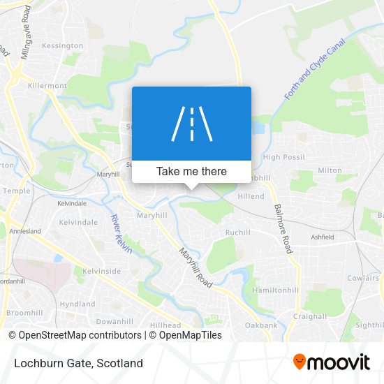 Lochburn Gate map