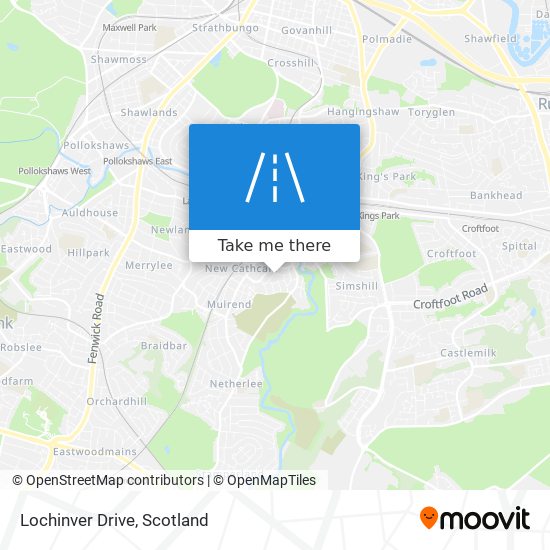 Lochinver Drive map