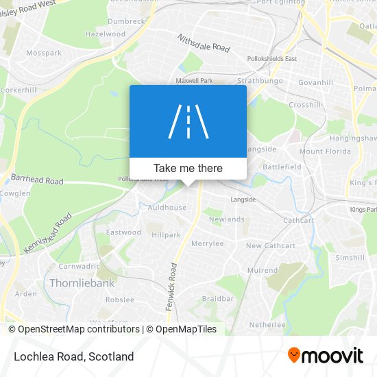 Lochlea Road map