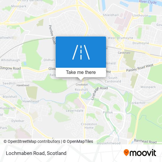 Lochmaben Road map