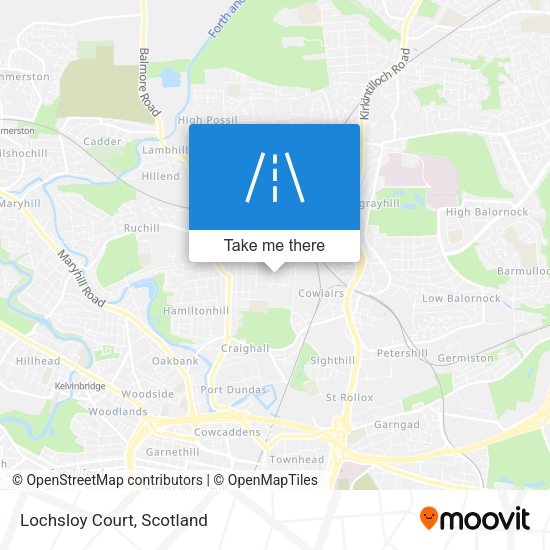 Lochsloy Court map