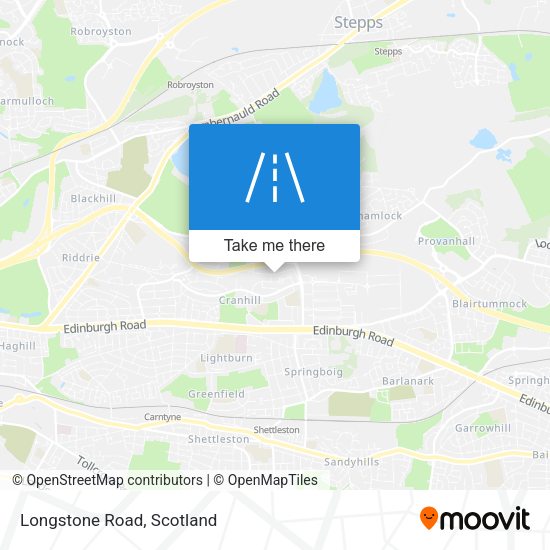 Longstone Road map