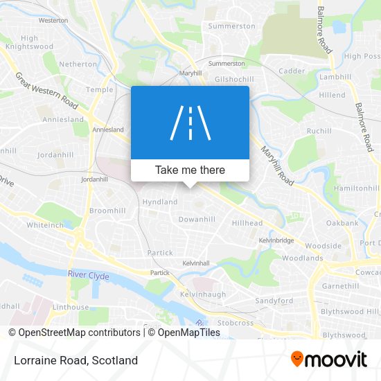 Lorraine Road map