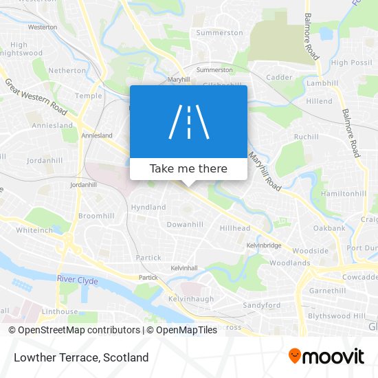 Lowther Terrace map