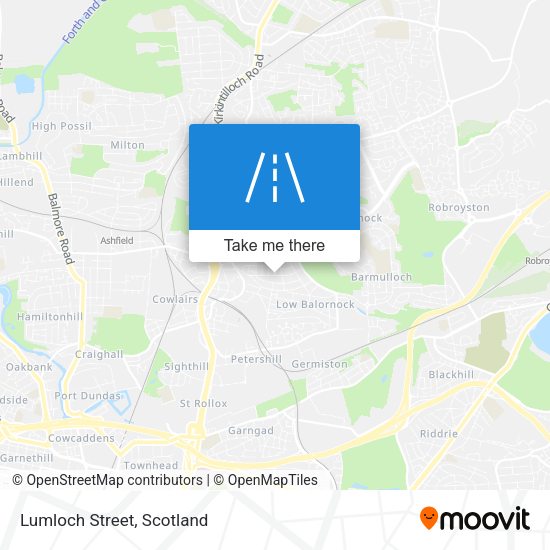 Lumloch Street map