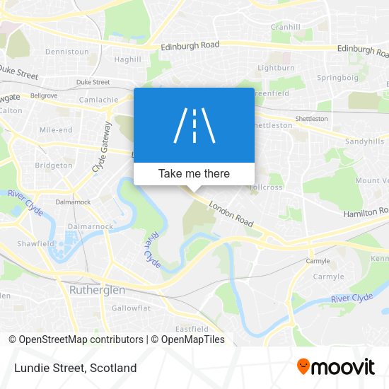 Lundie Street map