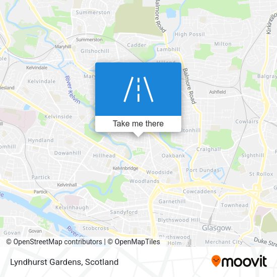 Lyndhurst Gardens map