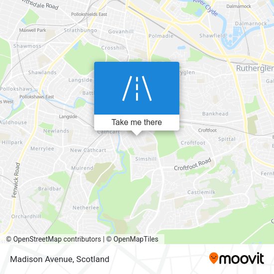 Madison Avenue map