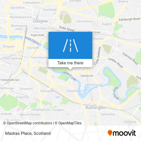 Madras Place map