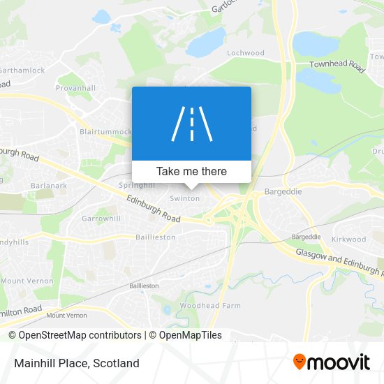 Mainhill Place map