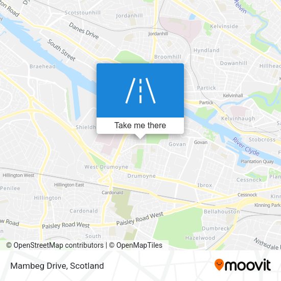 Mambeg Drive map