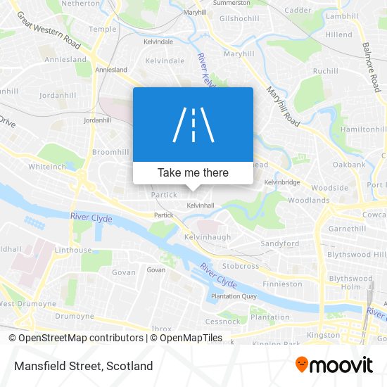 Mansfield Street map