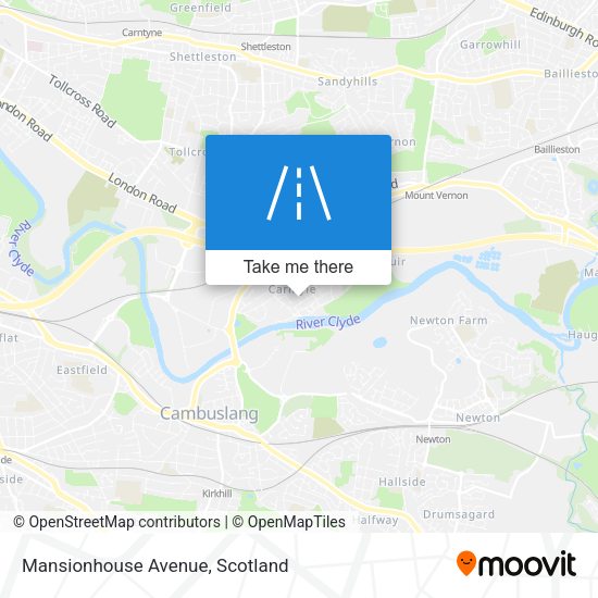 Mansionhouse Avenue map